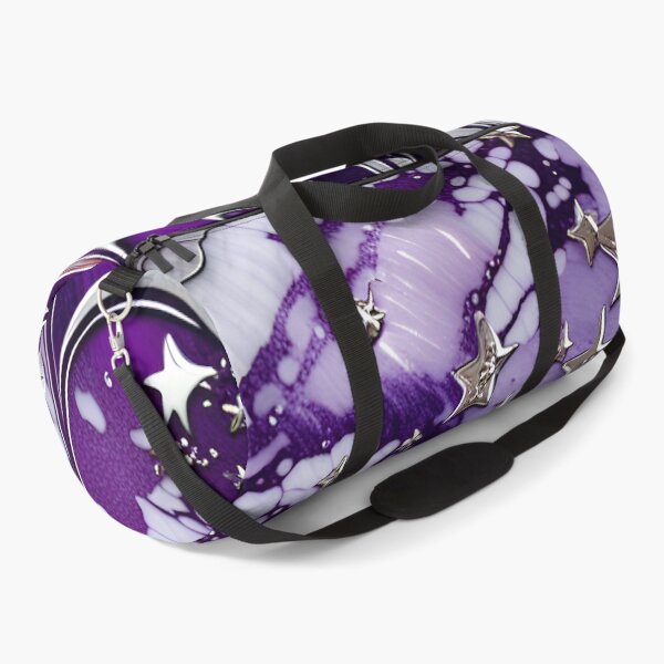 Item preview, Silver & Purple Marble Symphony #7 designed and sold by BirdsnStuff.