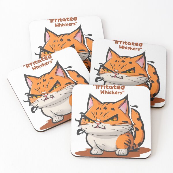 Item preview, irritated whiskers designed and sold by Kraneo-shop.