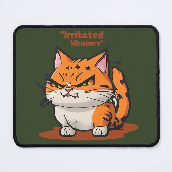 Item preview, irritated whiskers designed and sold by Kraneo-shop.