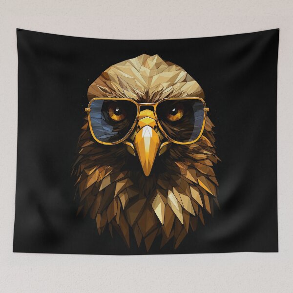 Item preview, Tawny Owl with Glasses Abstract designed and sold by TLCPhotoArt.