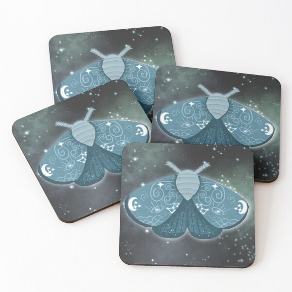 Item preview, Galactic Luna Moth designed and sold by Rozeara.