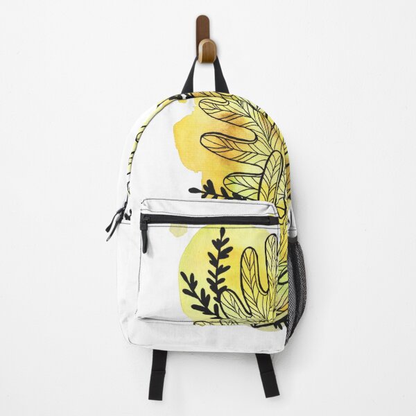 Item preview, Yellow Watercolor Leafage Bob designed and sold by BEATRIZKOBORI.