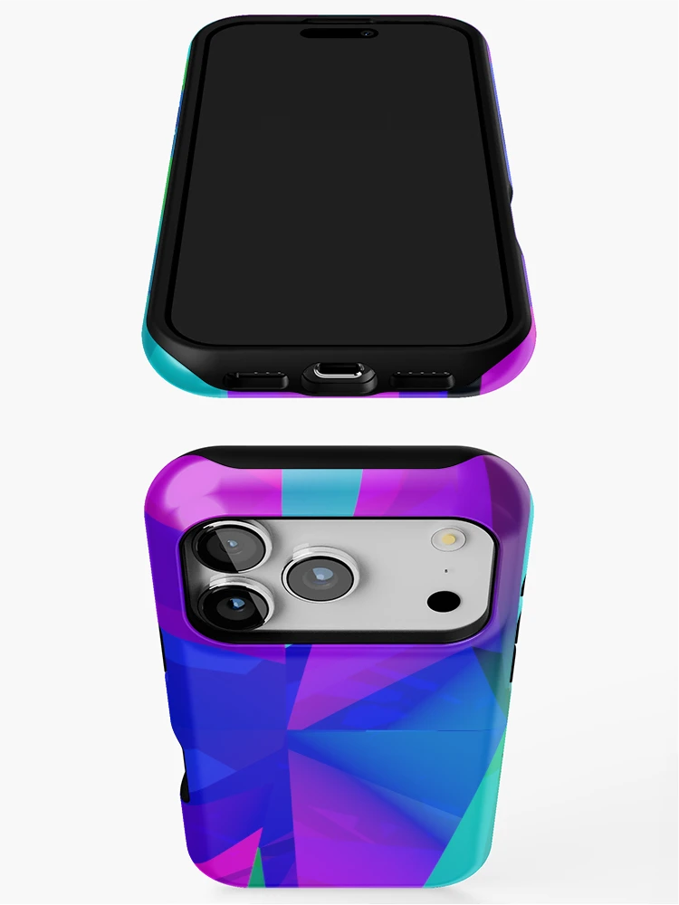 Thumbnail 3 of 4, iPhone Case, Abstract Blue thoughts  designed and sold by RPMedia.