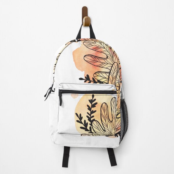 Item preview, Orange Watercolor Leafage Bob designed and sold by BEATRIZKOBORI.