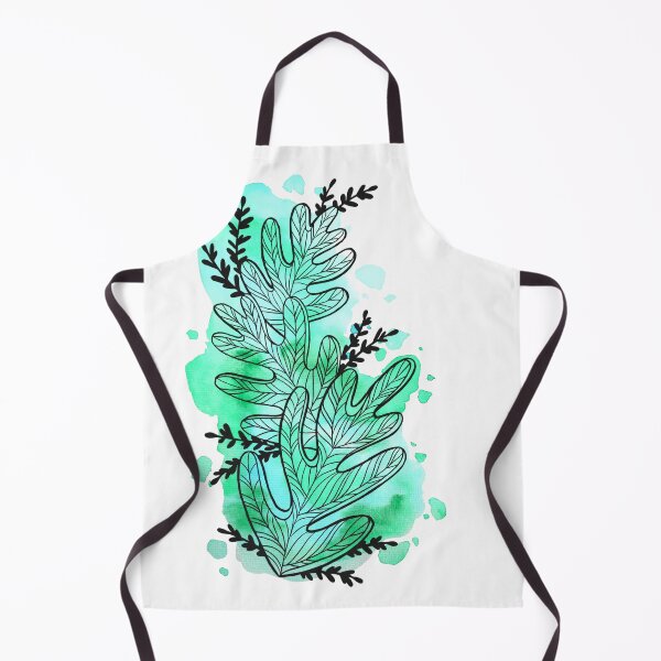 Item preview, Green Watercolor Leafage Bob designed and sold by BEATRIZKOBORI.