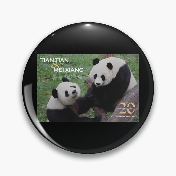 Item preview, Giant Pandas Tian Tian and Mei Xiang at the National Zoo - 20th Anniversary Edition  	 designed and sold by skiytbjx58.