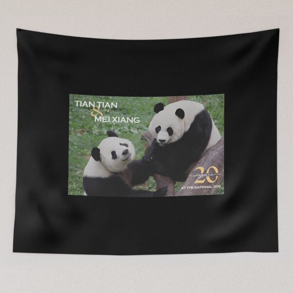 Item preview, Giant Pandas Tian Tian and Mei Xiang at the National Zoo - 20th Anniversary Edition  	 designed and sold by skiytbjx58.