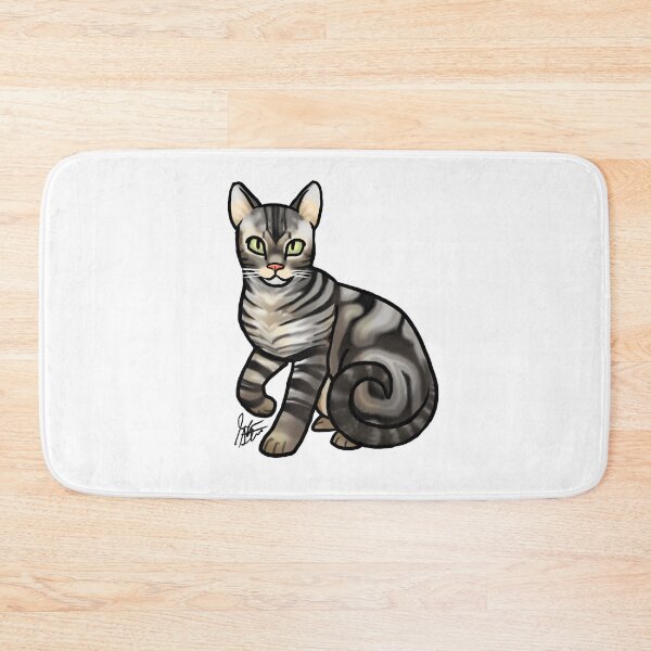 Item preview, Cat - Ocicat - Silver Marbled designed and sold by Jennifer Stolzer.