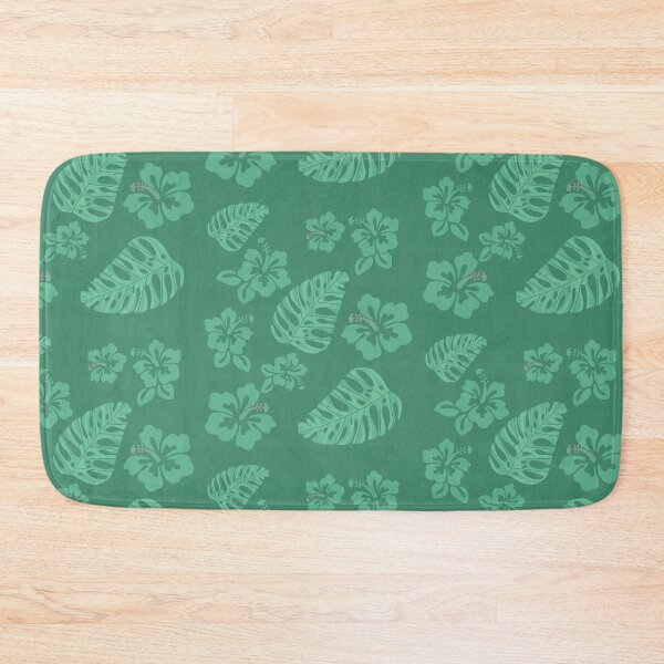 Item preview, Hibiscus Flower Pattern Design Aqua designed and sold by MimsTees.
