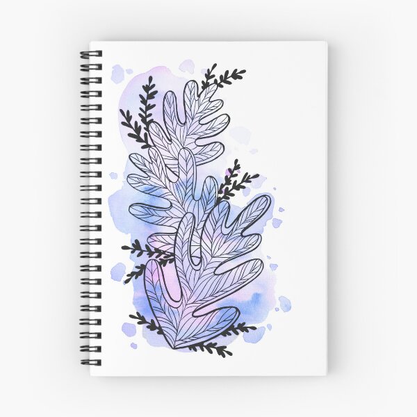 Item preview, Blue Watercolor Leafage Bob designed and sold by BEATRIZKOBORI.