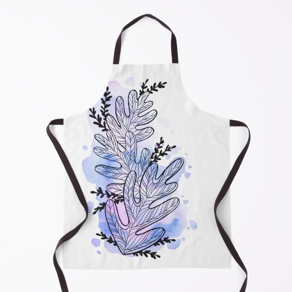 Item preview, Blue Watercolor Leafage Bob designed and sold by BEATRIZKOBORI.