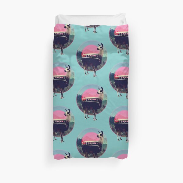 Llama Duvet Cover