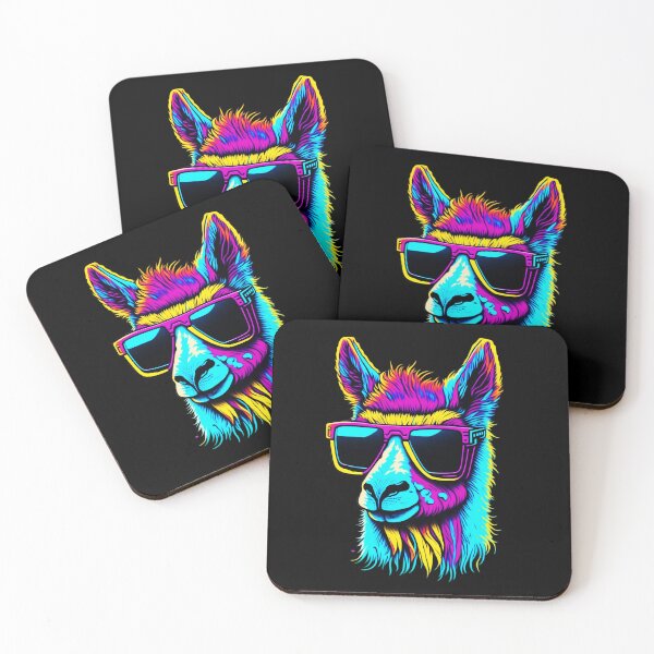 Item preview, Colorful Abstract Llama designed and sold by Meliafroggy.