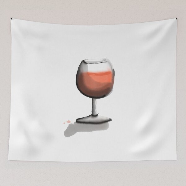 Item preview, wine glass designed and sold by StudioMasha.