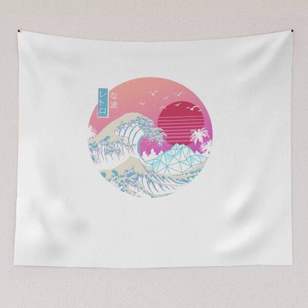Item preview, La grande vague rétro  designed and sold by masonaley.