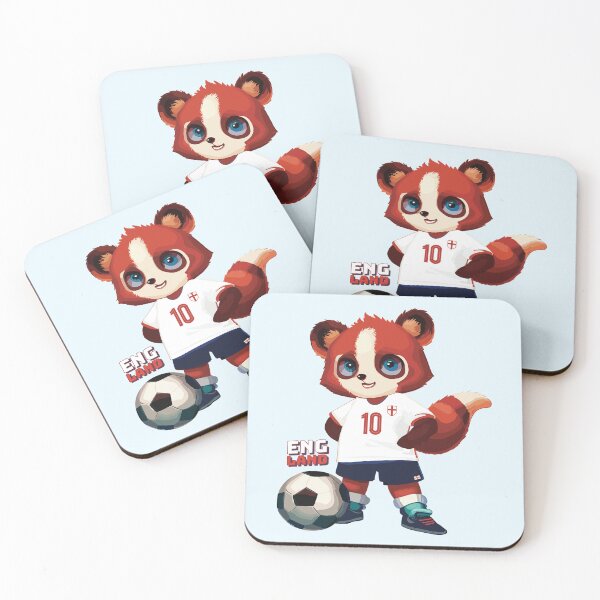 Item preview, England Soccer Red Panda (England Lionesses) designed and sold by Numero14.