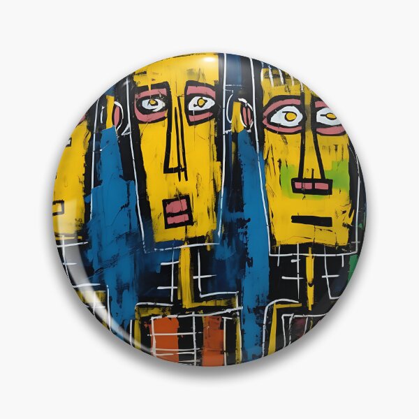 Item preview, Neo Expressionist Quartet: A Vibrant Urban Painting designed and sold by vadimcarazan.