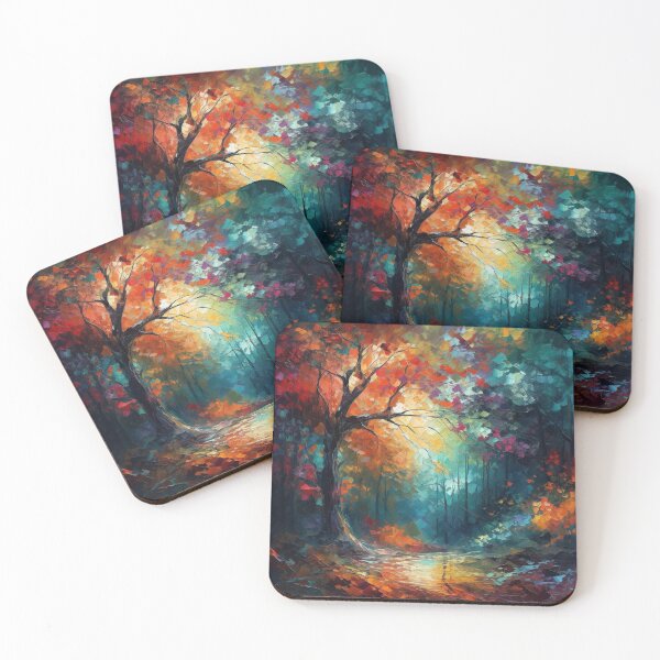 Item preview, Enchanted Forest: Digital Design with Oil Brushstrokes designed and sold by artyfull.