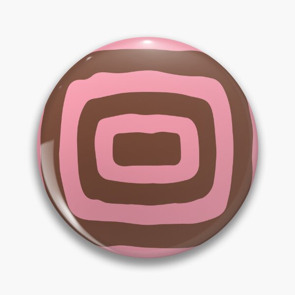 Item preview, Retro Mid Century Atomic Rings 125 Brown and Pink designed and sold by tonymagnerart.