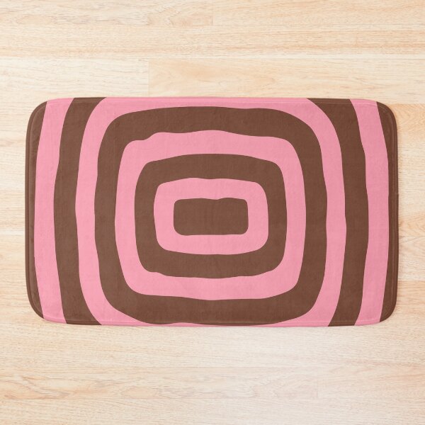 Item preview, Retro Mid Century Atomic Rings 125 Brown and Pink designed and sold by tonymagnerart.