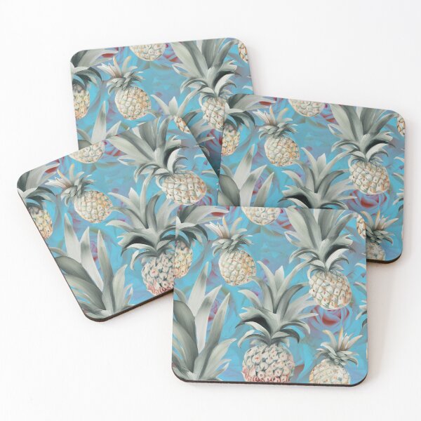 Item preview, Marine Blue Roses meet Boho Pineapples  designed and sold by RachelRebel.