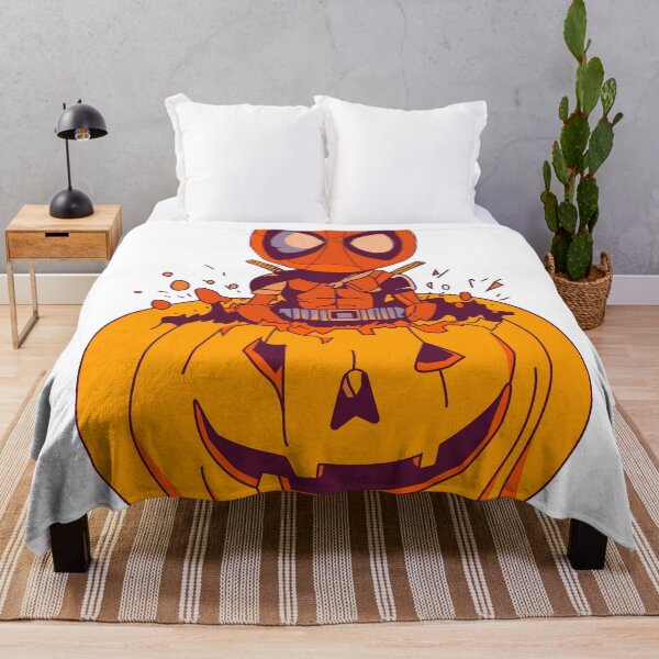 Artikelvorschau, Kürbis-Halloween-Detpool-Stil entworfen und verkauft von artistua.