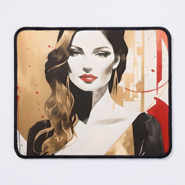 Item preview, Muse Portrait in Gold designed and sold by FocalFrenzy.