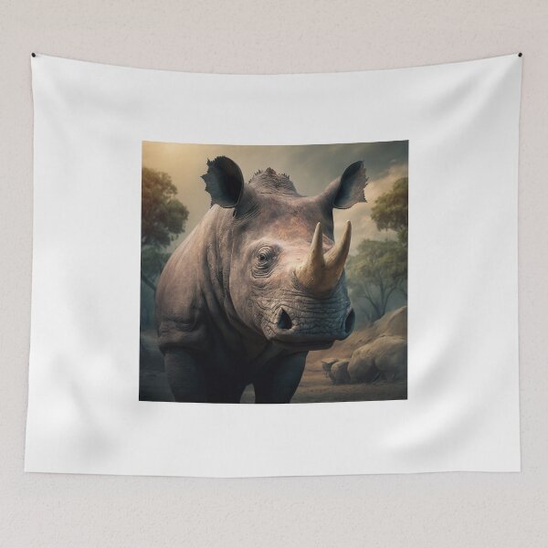Item preview, precious rhino designed and sold by EdicionesJML.