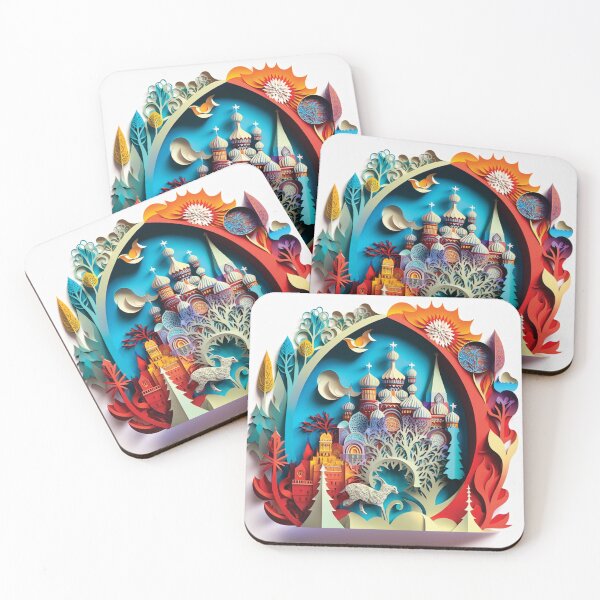 Item preview, red square in russia designed and sold by artpapercuts.