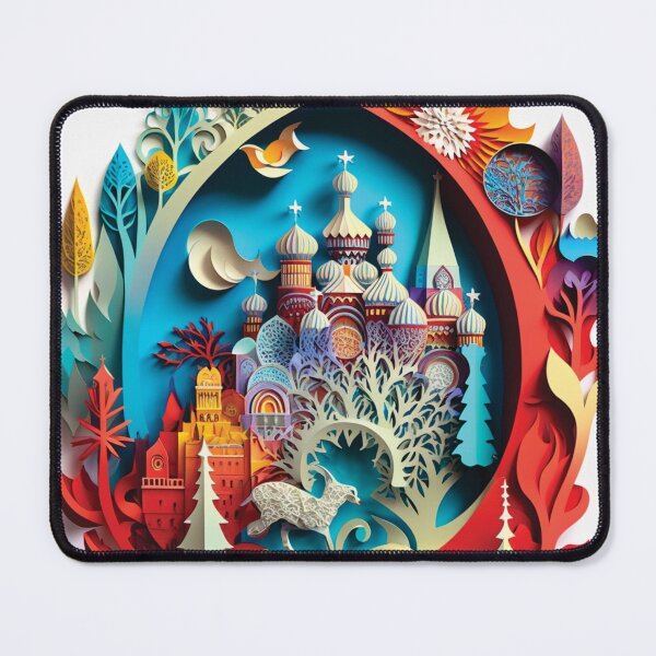 Item preview, red square in russia designed and sold by artpapercuts.