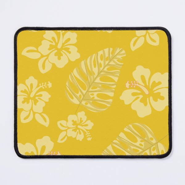 Item preview, Hibiscus Flower Pattern Design Yellow designed and sold by MimsTees.