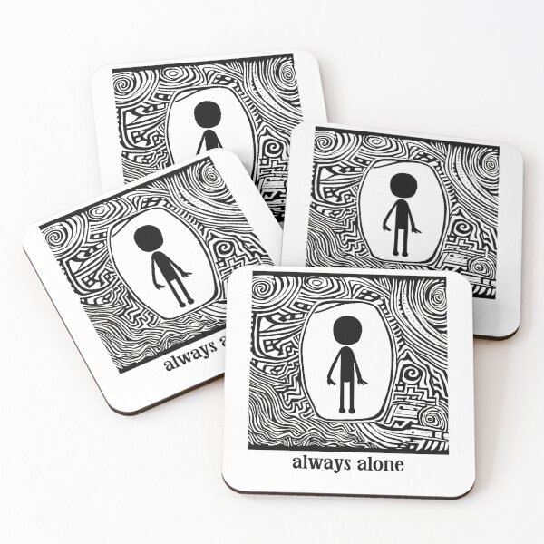 Item preview, Always alone designed and sold by MikoMate.