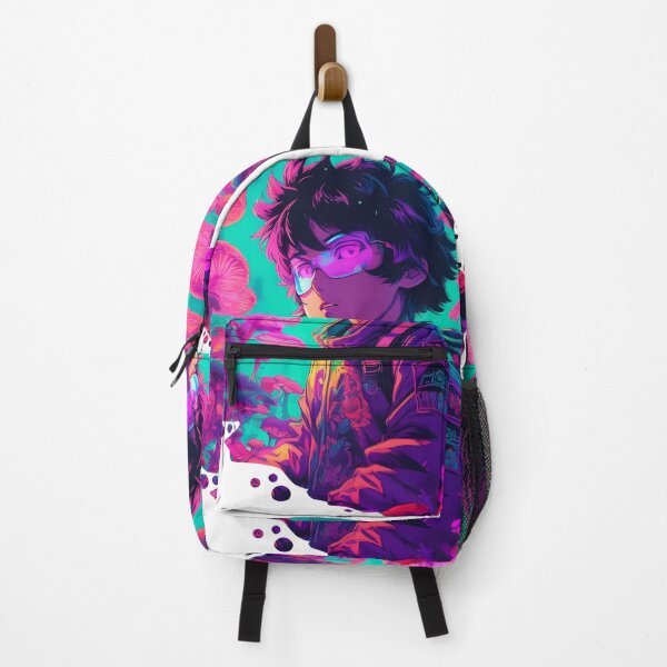 Item preview, Anime Akira Girl Walking through a Mushroom Psychedelic Trip Acid designed and sold by wojysmokes.