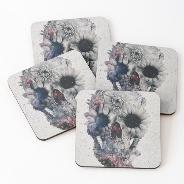 Item preview, Floral Skull 2 designed and sold by Ali Gulec.