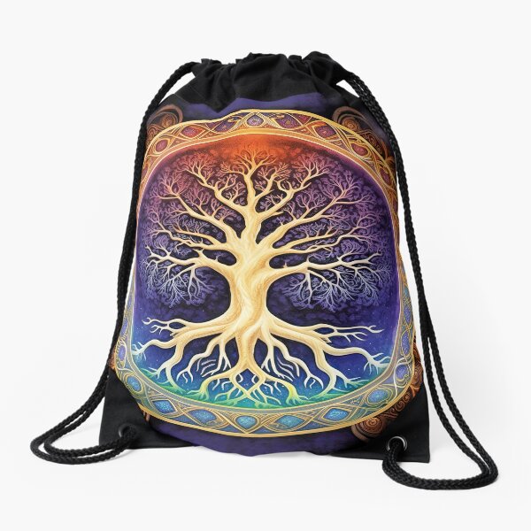 Tree of Life Square Purse - Mia Jewel Shop - Handmade Bags