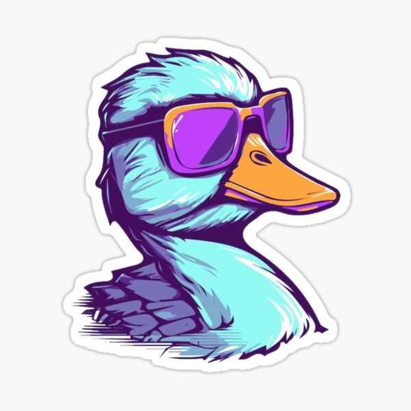 silly goose Sticker for Sale by Isaac Williams