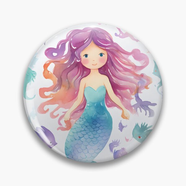Item preview, Mermaids Pattern 7 designed and sold by DigitalPatternx.