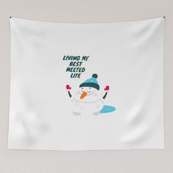 Item preview, Melting Snowman is living his best life designed and sold by PassionFruchti.