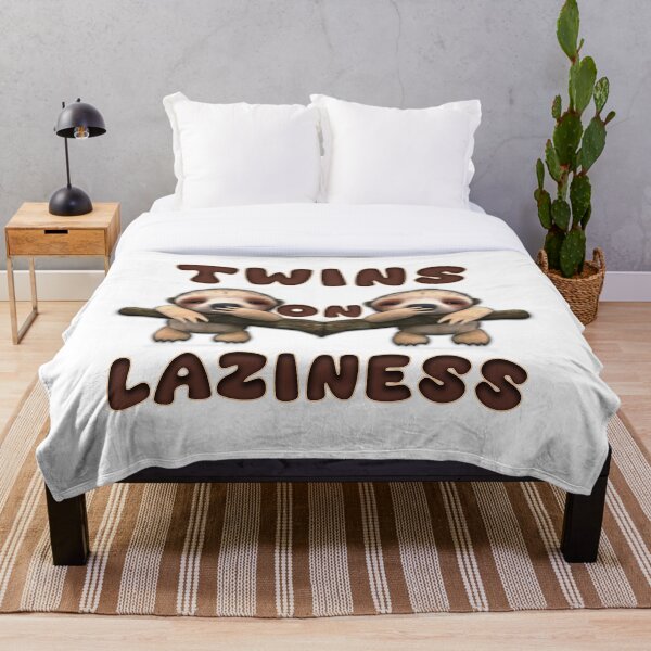 Item preview, Twins on laziness designed and sold by figadesign.