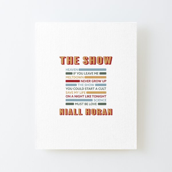 Niall Horan Dear Patience Lyrics | Art Board Print