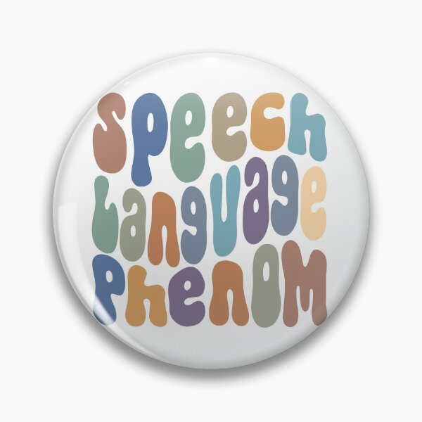 Item preview, SLP Speech Language Phenom in Muted Tones designed and sold by spedhelper.
