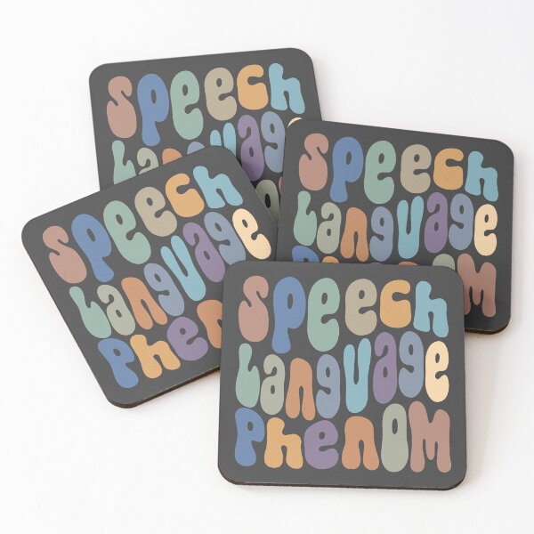 Item preview, SLP Speech Language Phenom in Muted Tones designed and sold by spedhelper.