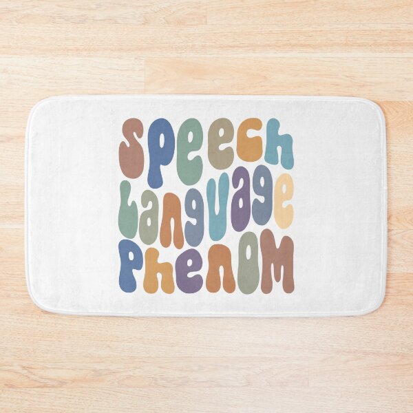 Item preview, SLP Speech Language Phenom in Muted Tones designed and sold by spedhelper.