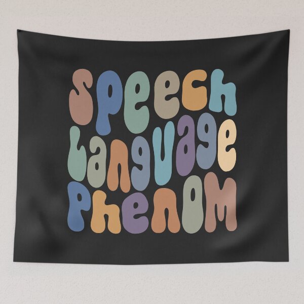 Item preview, SLP Speech Language Phenom in Muted Tones designed and sold by spedhelper.
