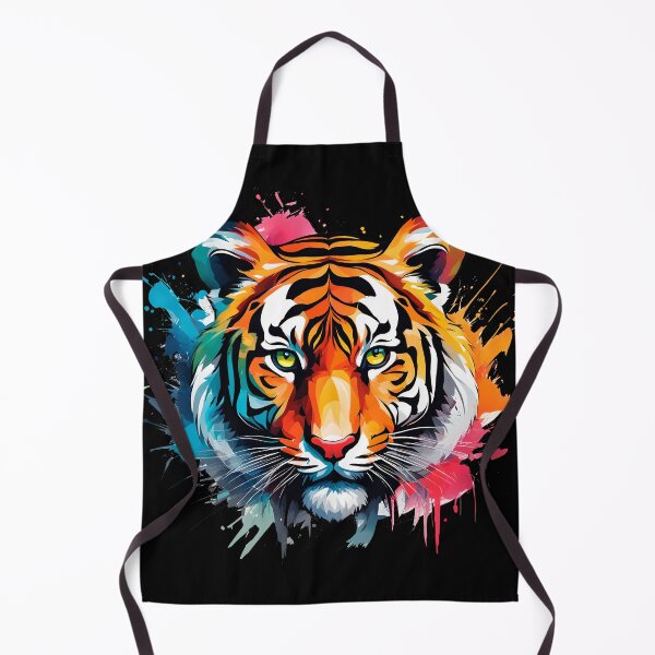 Item preview, colorful tiger designed and sold by Transeunte.