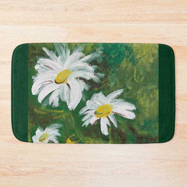 Item preview, Block Island Afternoon Daisies Acrylic Painting designed and sold by LindenTreeGifts.