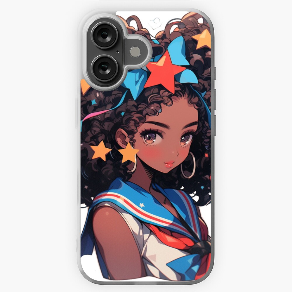 Cute Afro Sailor Girl  Sticker