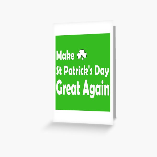 Grusskarten St Patricks Day Redbubble