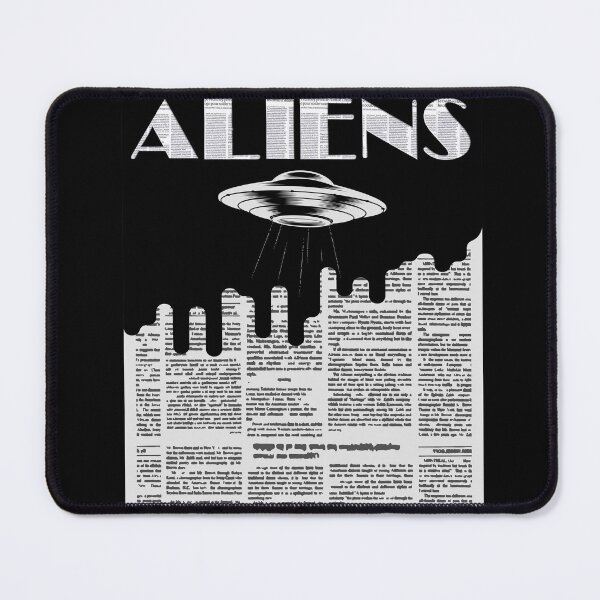 Item preview, Breaking News, The Aliens Are Here! designed and sold by DipTheWick.