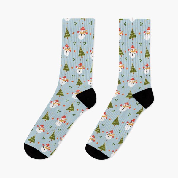 Item preview, Christmas Tree and Snowman Pattern designed and sold by draftsxdoodles.